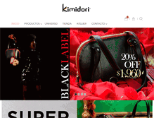 Tablet Screenshot of kimidori.com.ar